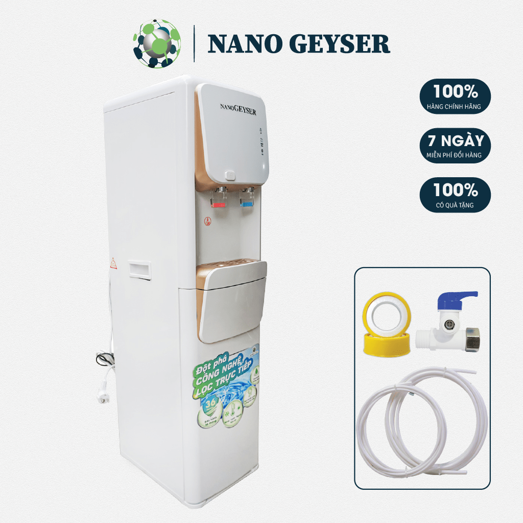 Máy lọc 2 chế độ nước Nóng Lạnh Geyser G20 - 8 cấp lọc Nano Geyser chính hãng