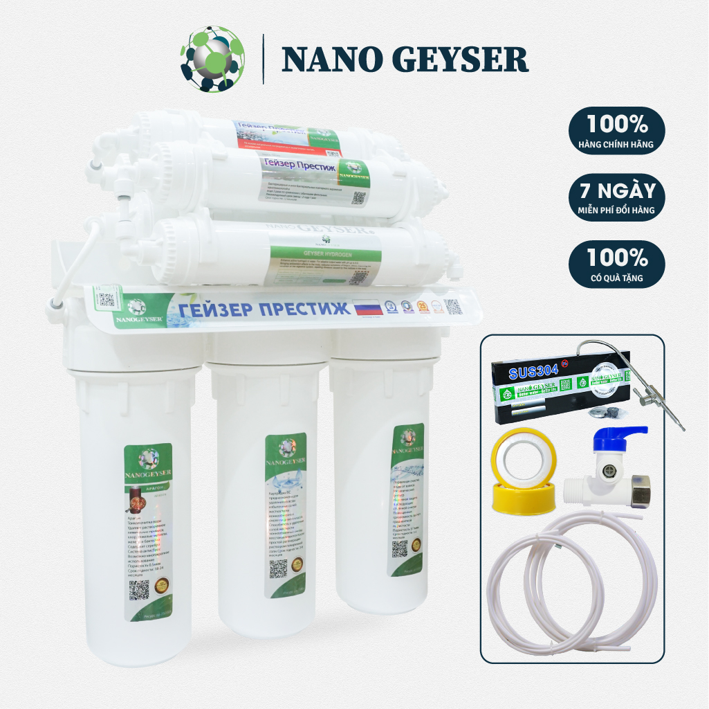 Máy lọc nước Nano Geyser Eco8 Plus