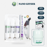 Máy lọc nước Slim Fit 400G Nano Geyser 5 cấp công nghệ Mỹ công suất vượt trội 80L/h