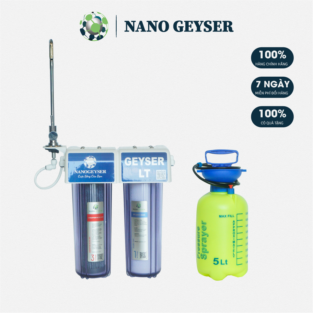 Máy lọc nước Nano Geyser Mini Eco LT Flood