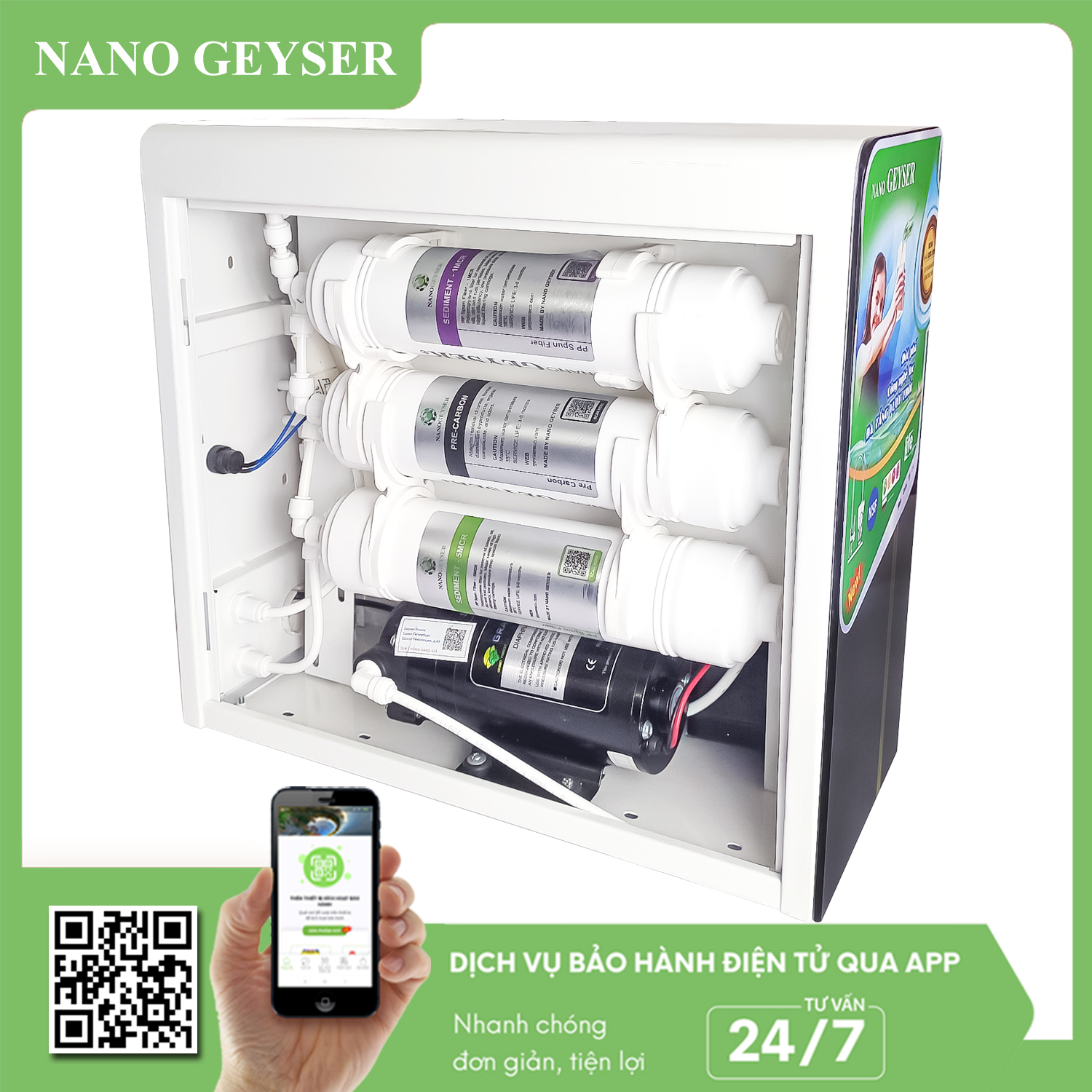 Có nên mua máy lọc nước Nano Geyser hay không?