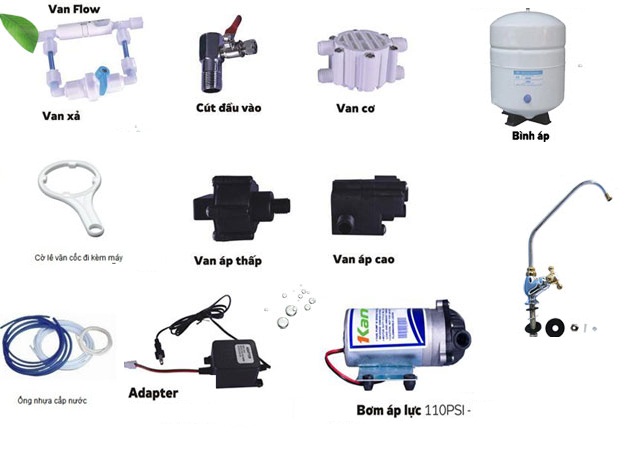 Mua phụ kiện máy lọc nước ở đâu chính hãng giá tốt nhất?